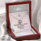 For HER: Love Knot Earring & Necklace Set - Option 2