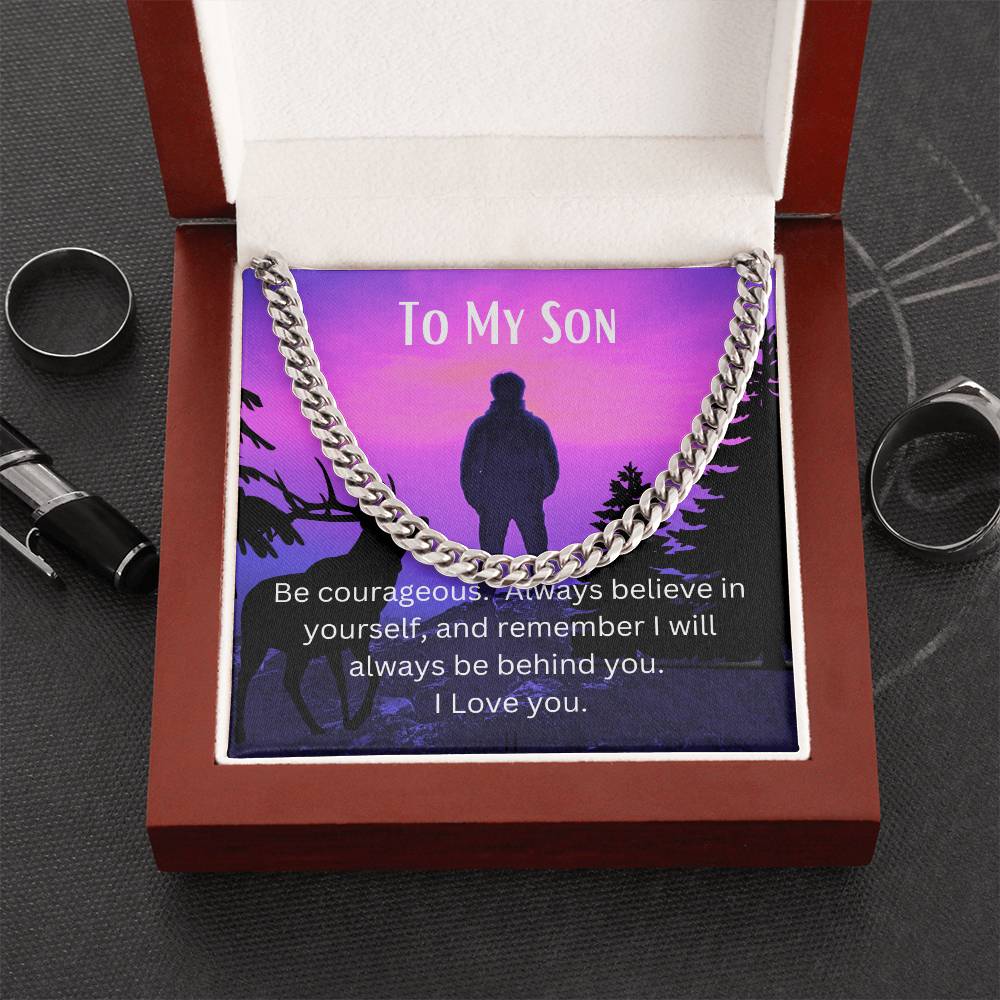 For HIM:  Cuban Link Chain  (son)