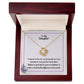 For DAUGHTER: Love Knot Necklace