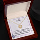 For DAUGHTER: Love Knot Necklace