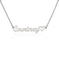 For HER: CUSTOM Name Necklace with Heart
