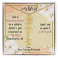 For HER: Flower Name Necklace (Wife)