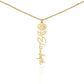 For HER: Flower Name Necklace (Wife)