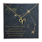 For The STYLEFLUENCER: Zodiac Symbol Necklace (Aries)